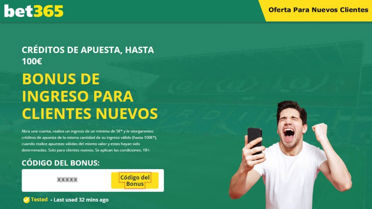 Bet365 Bonos