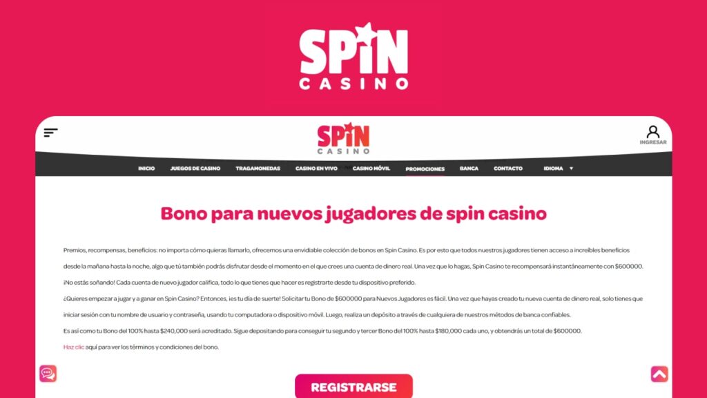 spin casino chile