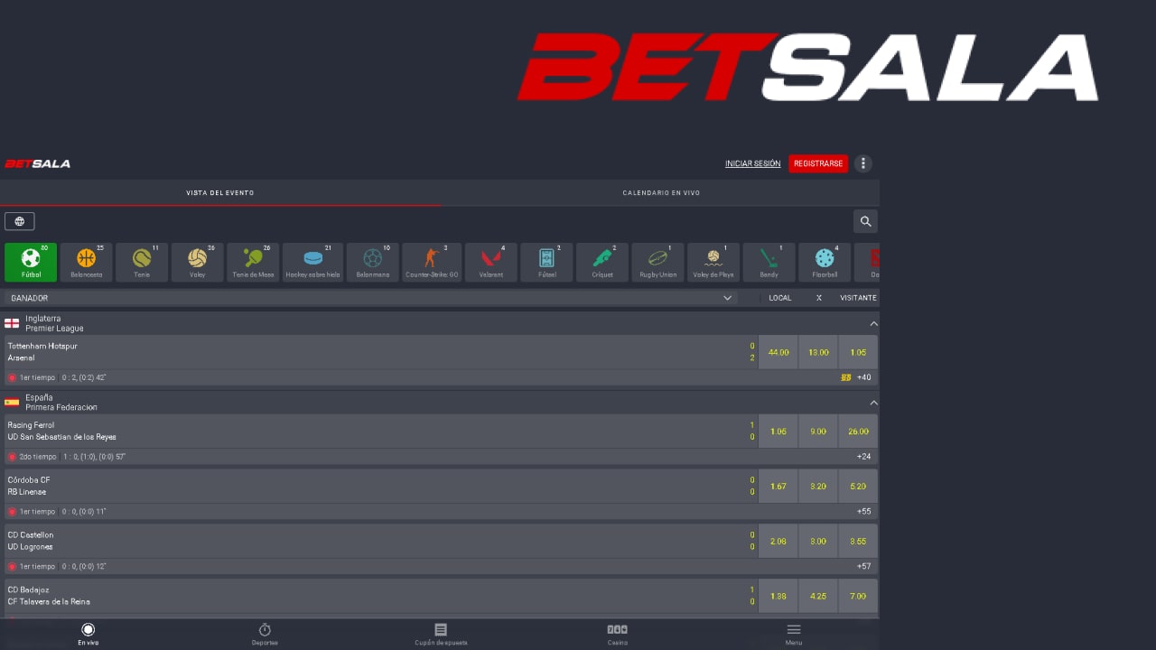 Betsala Depositar Dinero