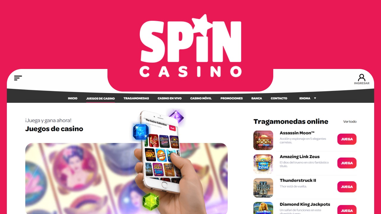 Mejores Juegos de Casino en Vivo en Spin Casino