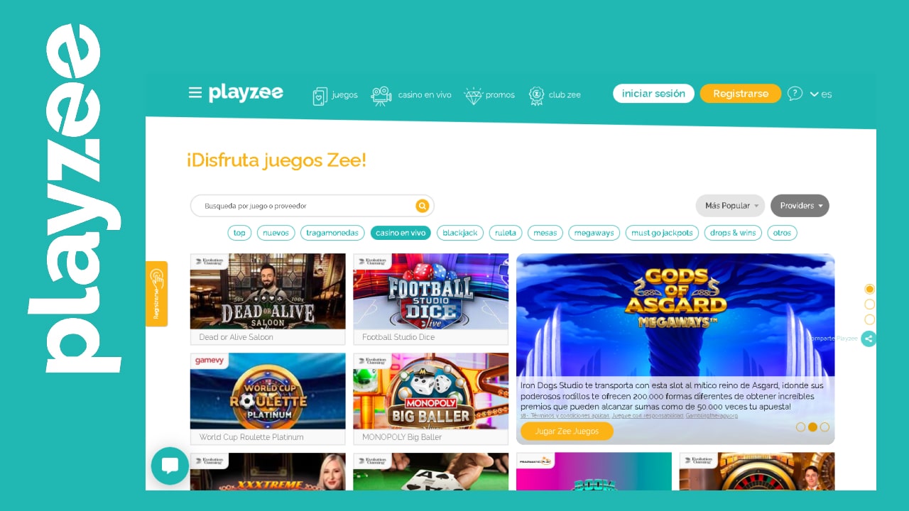 casino Playzee juegos